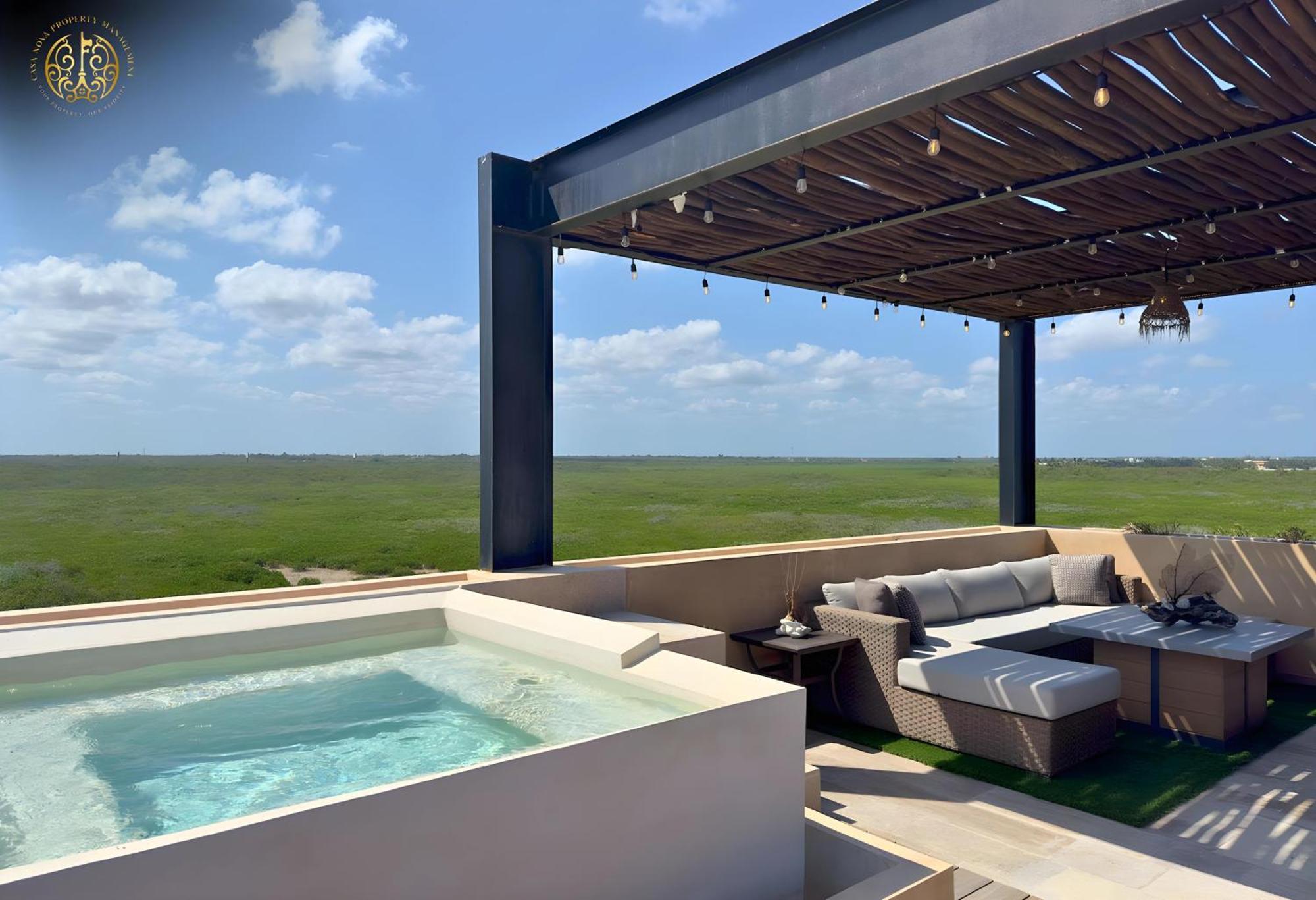 Penthouse Privado En Tulum Apartment ภายนอก รูปภาพ